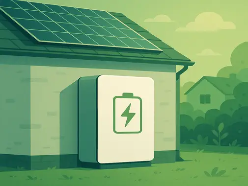 Batterij Met zonnepanelen 2